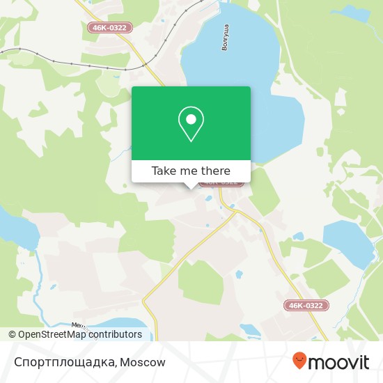 Спортплощадка map