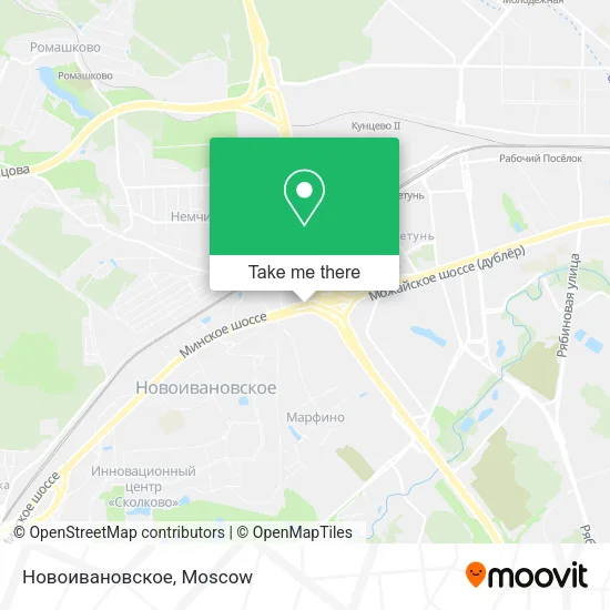 Новоивановское map