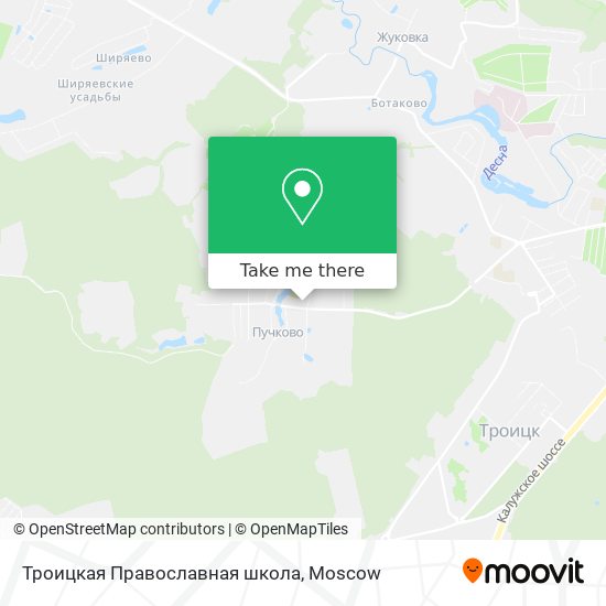 Троицкая Православная школа map