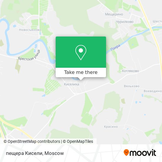 пещера Кисели map