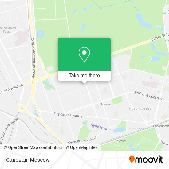Садовод map