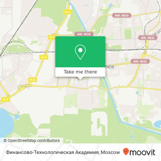 Финансово-Технологическая Академия map