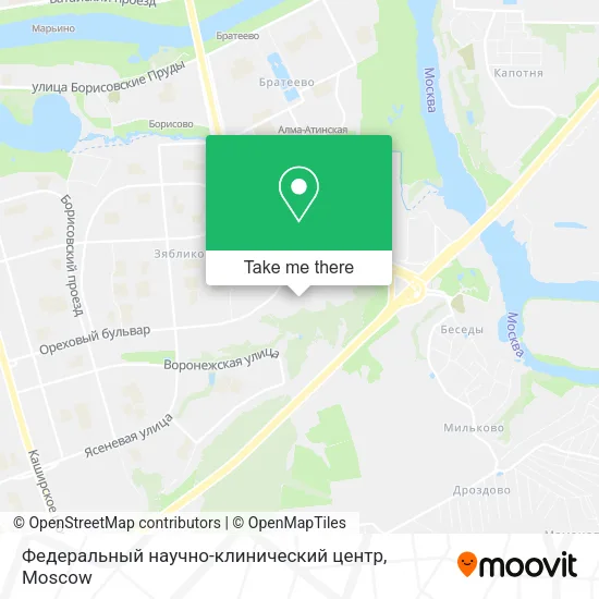 Федеральный научно-клинический центр map