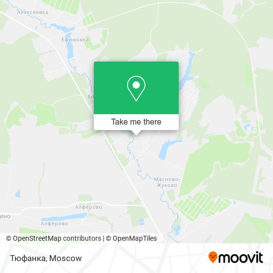 Тюфанка map