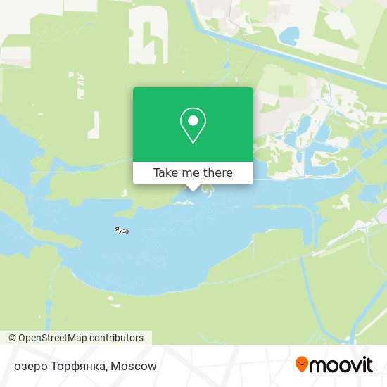 Озеро Торфянка map