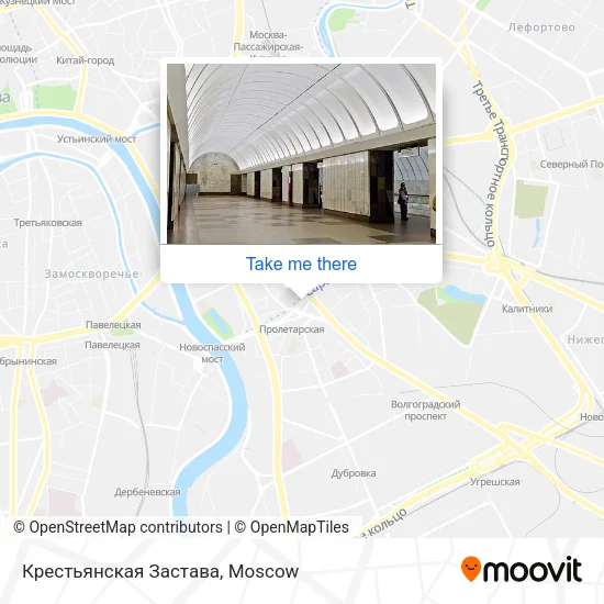 Крестьянская Застава map
