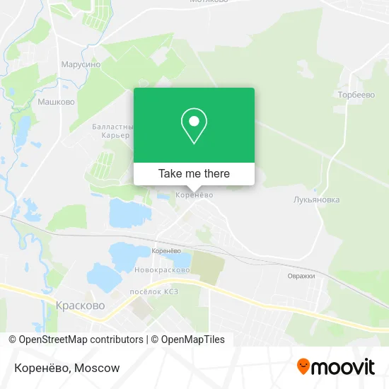 Коренёво map