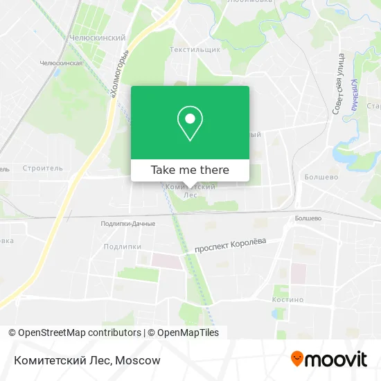 Комитетский Лес map