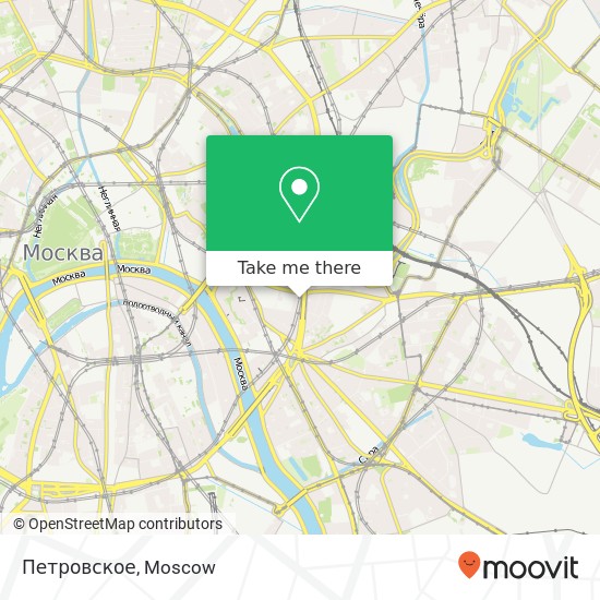 Петровское map