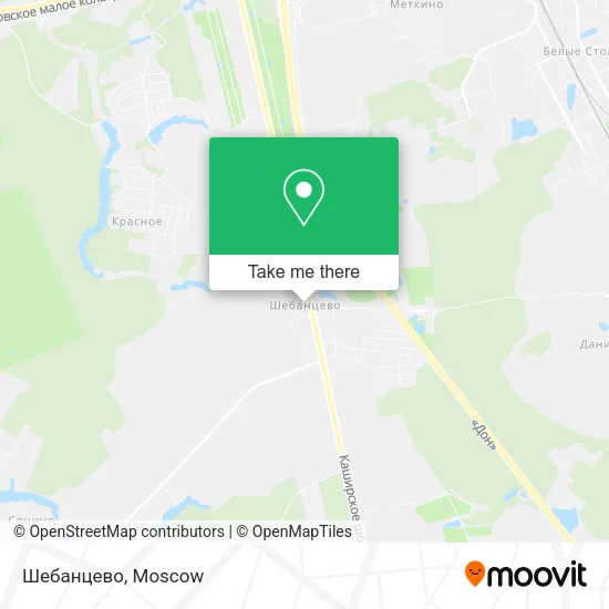 Шебанцево map
