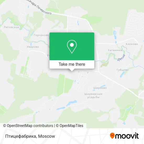 Птицефабрика map
