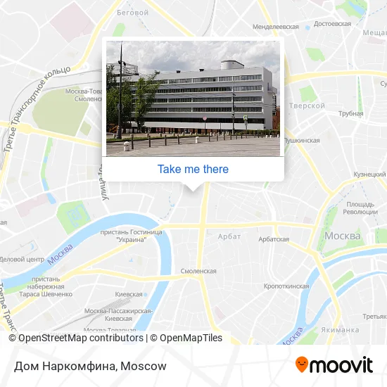 Дом Наркомфина map