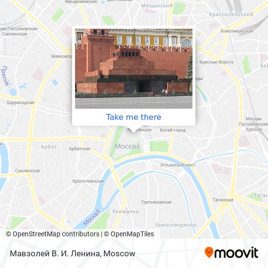 Мавзолей В. И. Ленина map