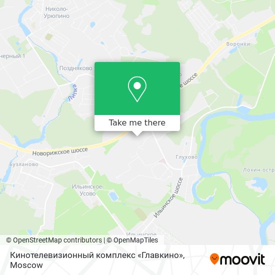 Кинотелевизионный комплекс «Главкино» map