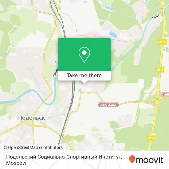 Подольский Социально-Спортивный Институт map