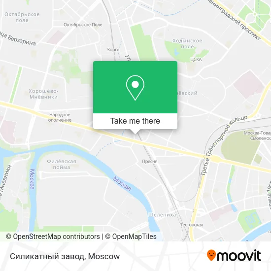 Силикатный завод map