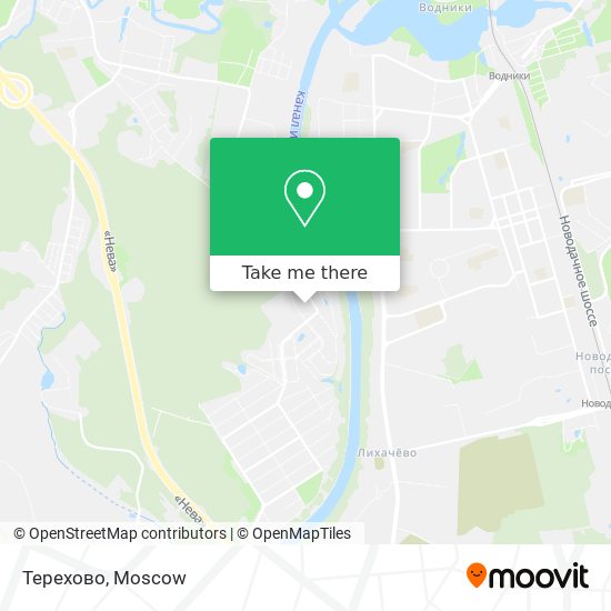 Терехово map