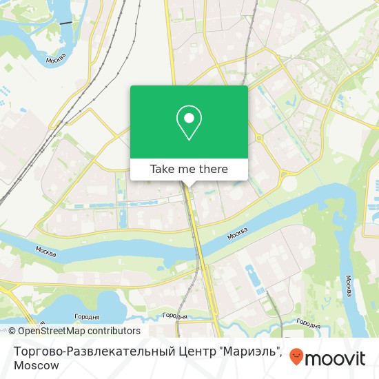 Торгово-Развлекательный Центр "Мариэль" map