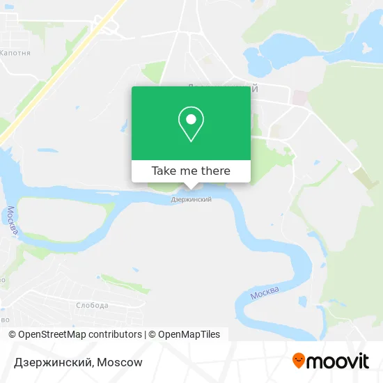 Дзержинский map