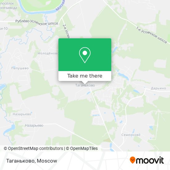 Таганьково map