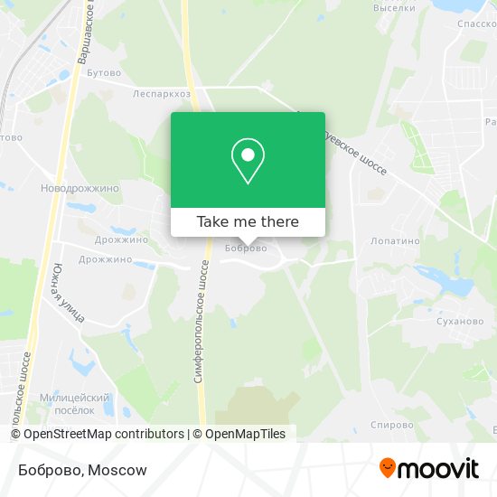 Боброво map