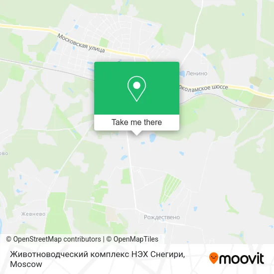 Животноводческий комплекс НЭХ Снегири map
