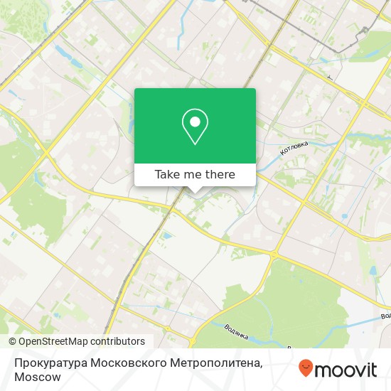 Прокуратура Московского Метрополитена map