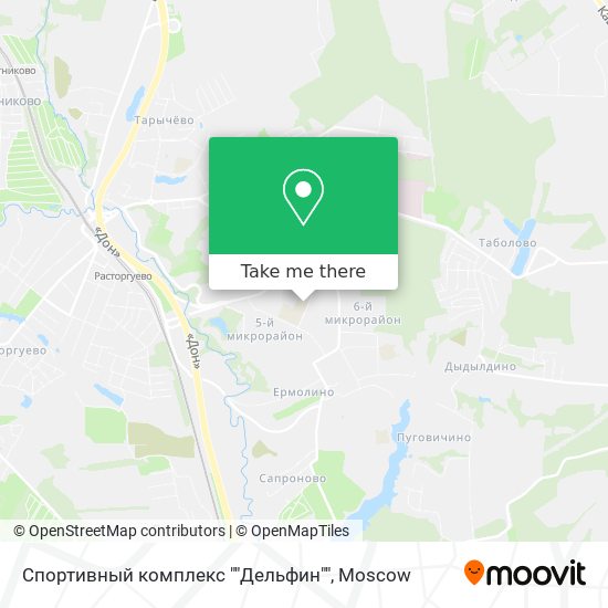 Спортивный комплекс ""Дельфин"" map