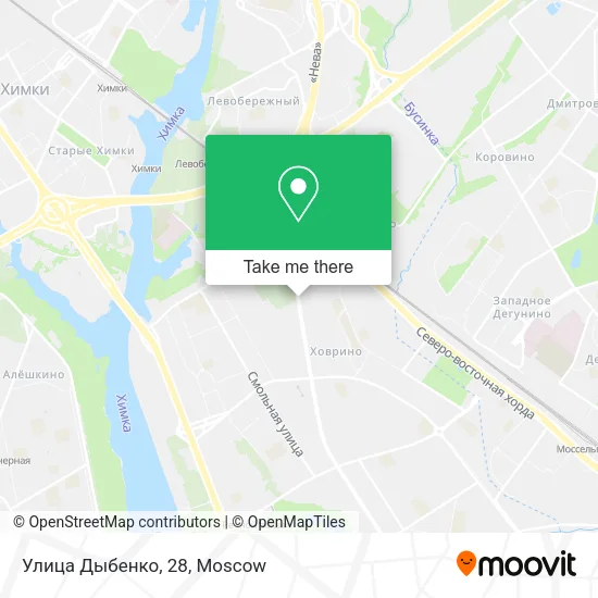 Улица Дыбенко, 28 map