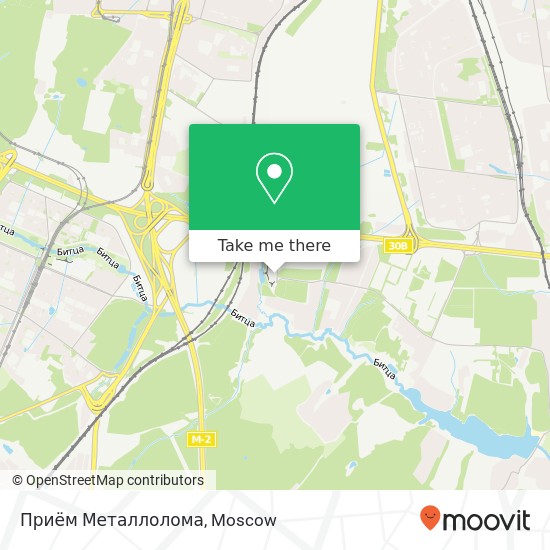 Приём Металлолома map