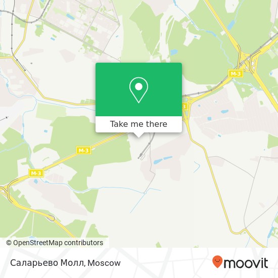 Саларьево Молл map