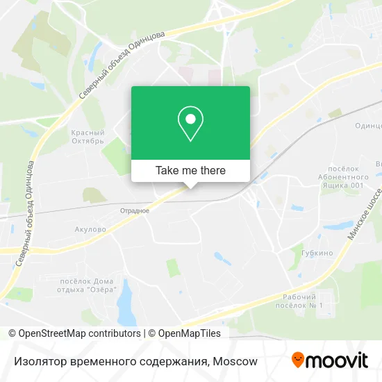 Изолятор временного содержания map