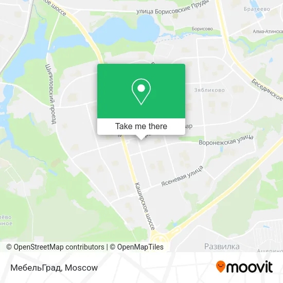 МебельГрад map
