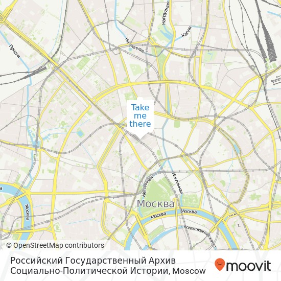 Российский Государственный Архив Социально-Политической Истории map