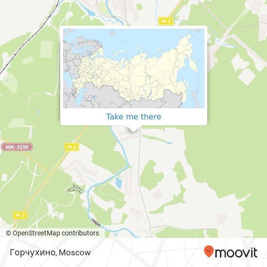 Горчухино map