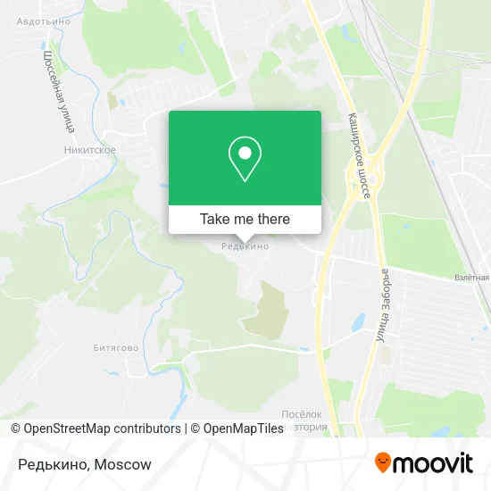 Редькино map