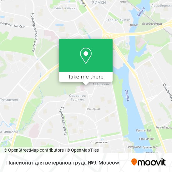 Пансионат для ветеранов труда №9 map