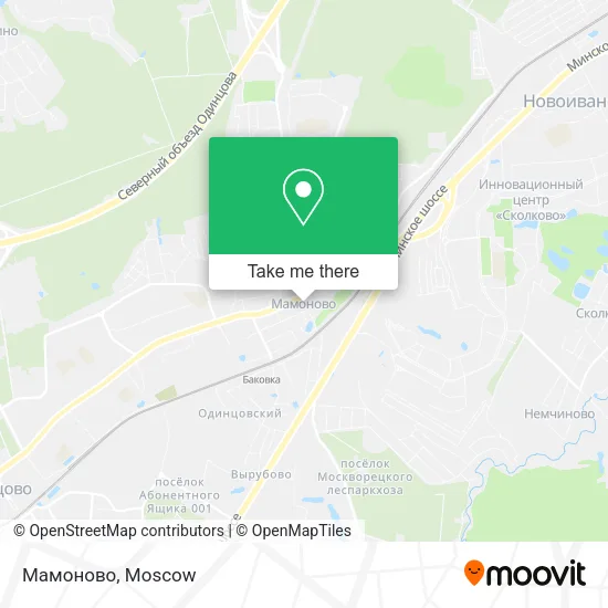 Мамоново map