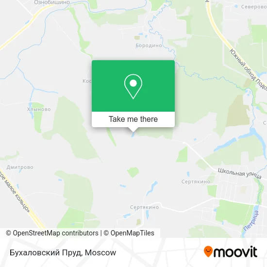 Бухаловский Пруд map