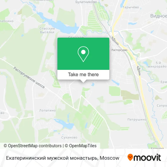 Екатерининский мужской монастырь map