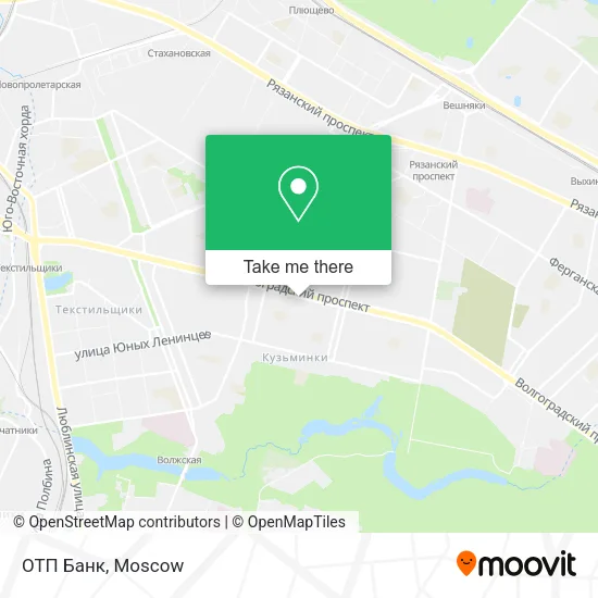 ОТП Банк map