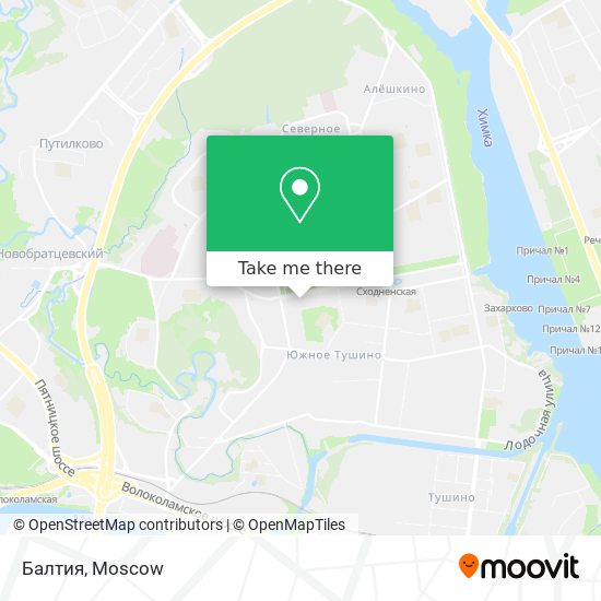Балтия map