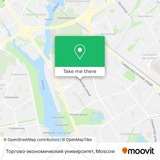 Торгово-экономический университет map