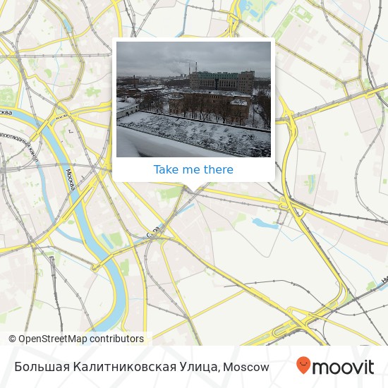 Большая Калитниковская Улица map