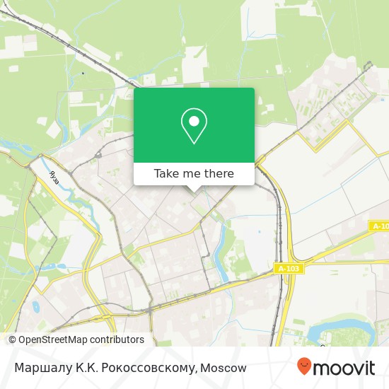 Маршалу К.К. Рокоссовскому map