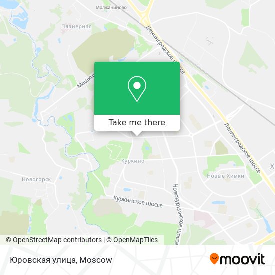 Юровская улица map