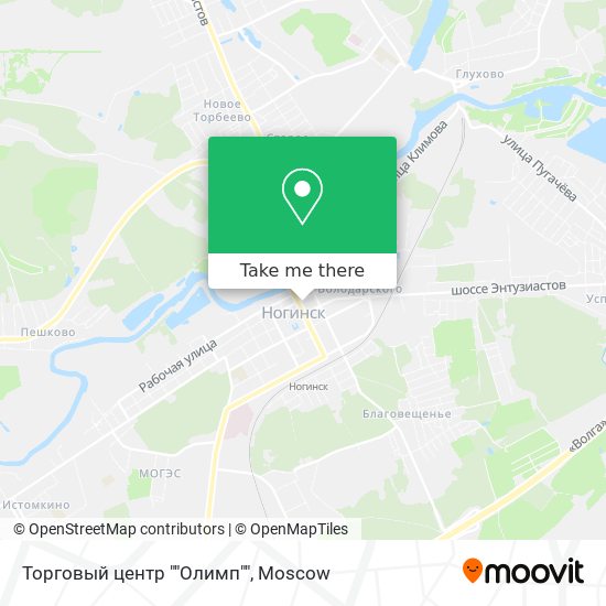 Торговый центр ""Олимп"" map