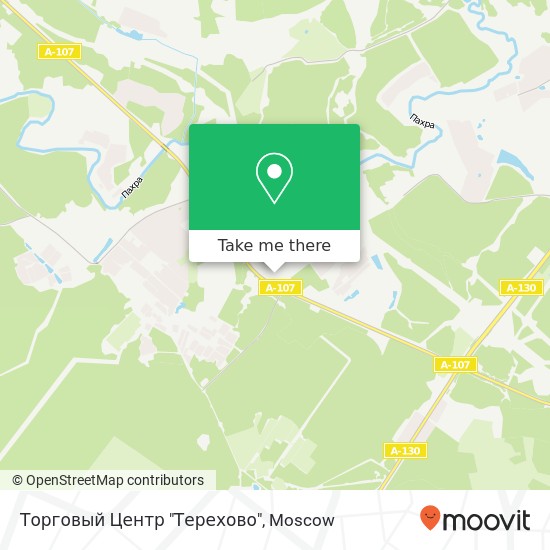 Торговый Центр "Терехово" map