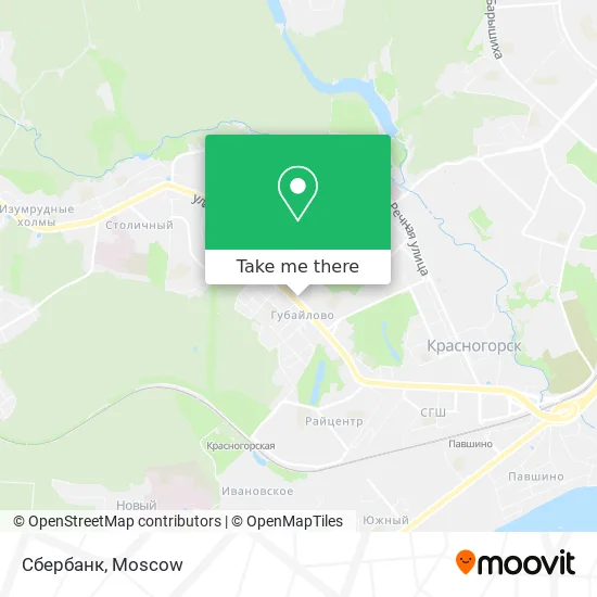 Сбербанк map