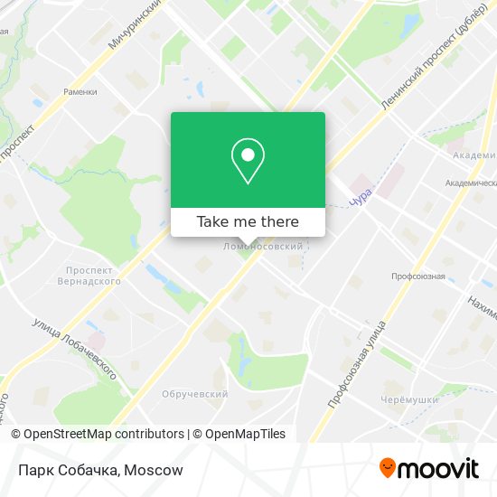 Парк Собачка map